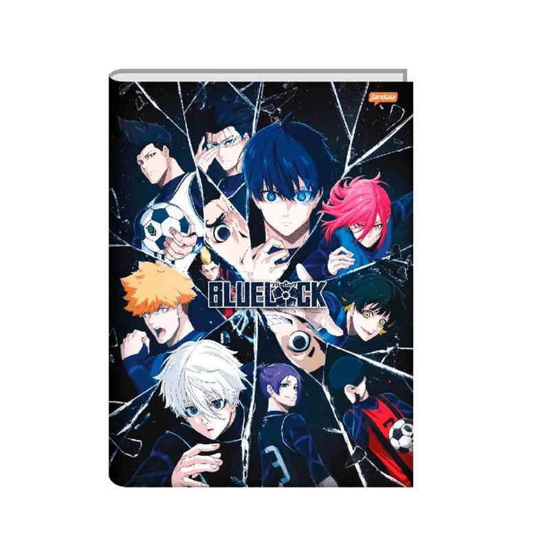 Brochura 1/4 C.D. 80 Fls Jandaia - Blue Lock 1 - Caderno